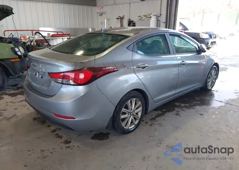 2015 Hyundai Elantra Se from USA, damaged, VIN 5NPDH4AE6FH601310